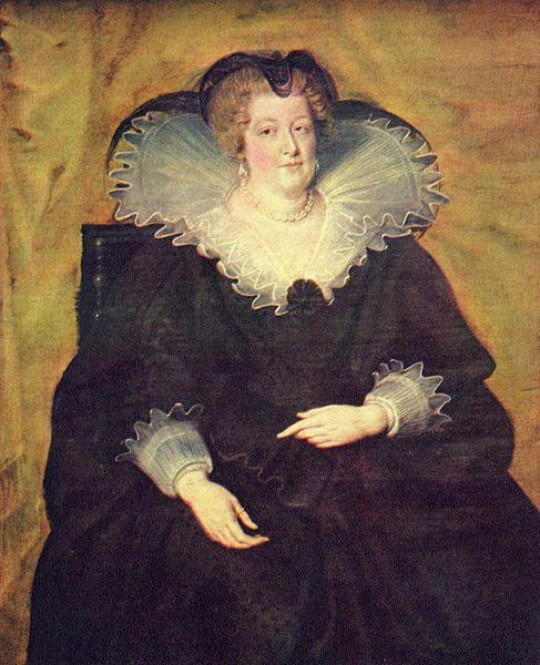 Peter Paul Rubens Portrat der Maria de Medici, Konigin von Frankreich oil painting picture